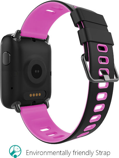 Kingwear GV68 Smartwatch with Heart Rate Monitor (Pink) view 3