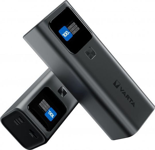 Varta Power Bank 27000mAh 140W with USB-A Port and USB-C Port Power Delivery Black view 2