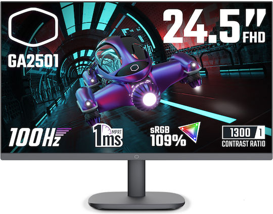 CoolerMaster GA2501 IPS Monitor 24.5" FHD 1920x1080 with Response Time 4ms GTG