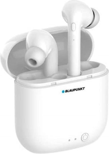 Blaupunkt In-ear Bluetooth Handsfree Earphones with Charging Case White view 3