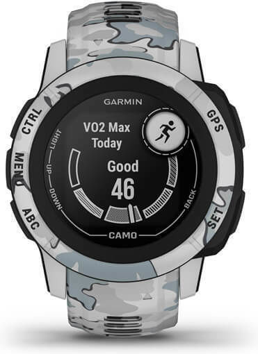 Garmin Instinct 2S Camo Edition 40mm Waterproof Smartwatch with Heart Rate Monitor (Mist Camo) vue 8