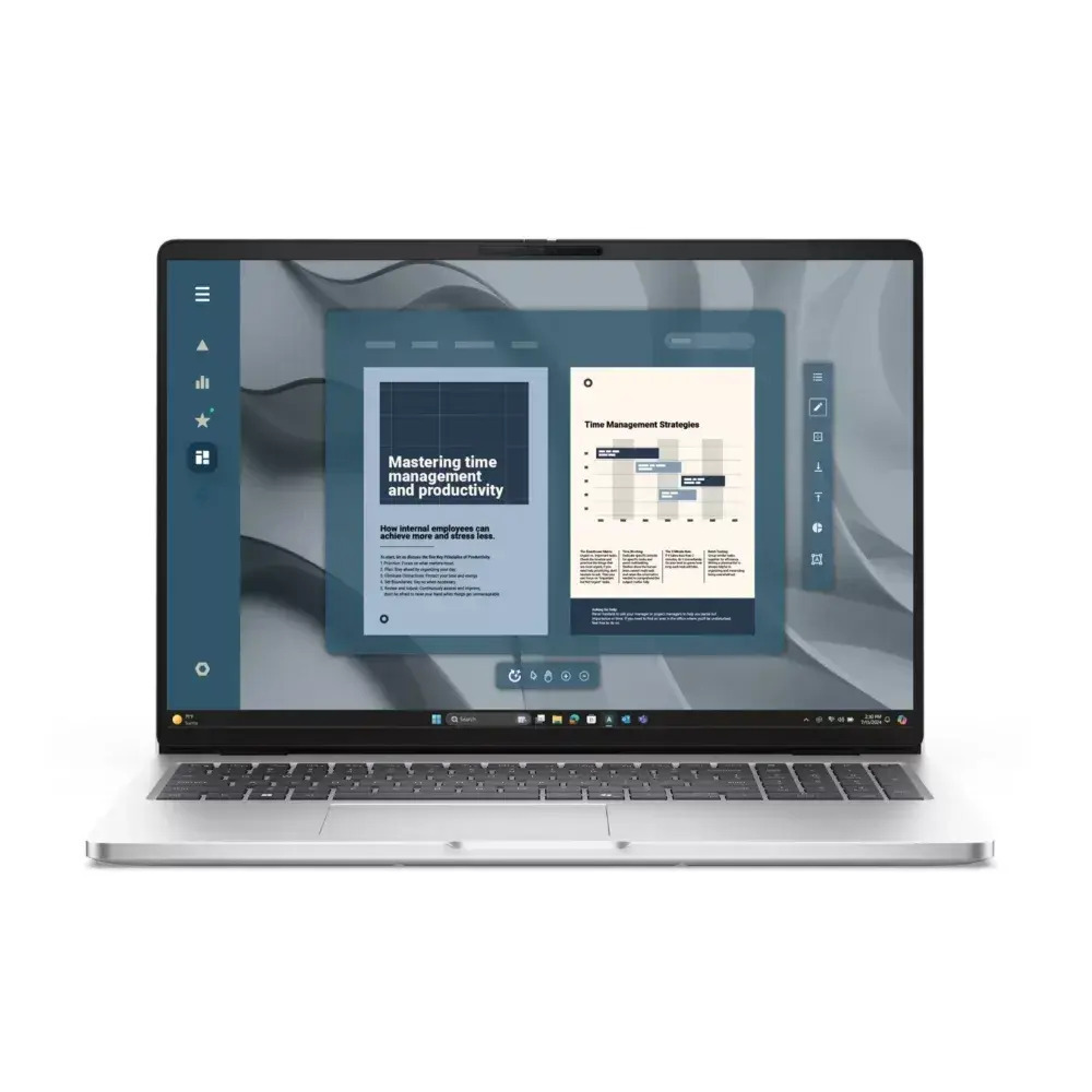 Dell Pro 16 PC16255 16" IPS FHD+ (Ryzen AI PRO 300 Series-340/16GB/512GB SSD/W11 Pro) (International English Keyboard)