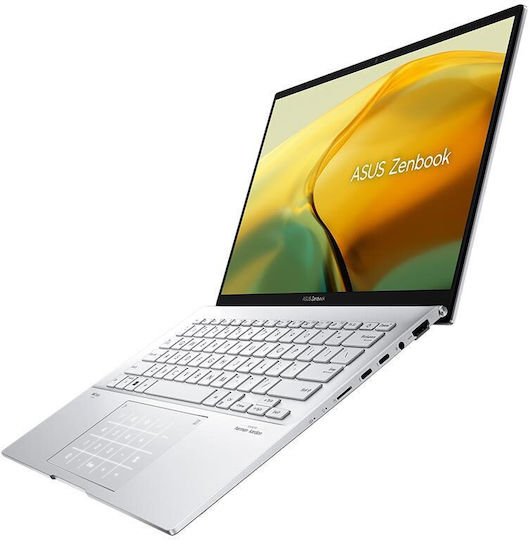 Asus ZenBook 14 UX3402VA-KP550W 14" QHD+ (i7-13700H/16GB/512GB SSD/W11 Home) Foggy Silver (GR Keyboard) view 6