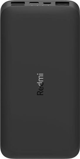 Xiaomi Redmi VXN4305GL Power Bank 10000mAh 5W with 2 USB-A Ports Black