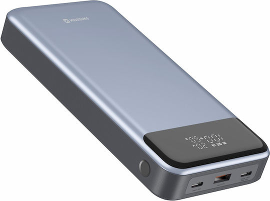 Swissten Power Bank 30000mAh 133W with USB-A Port and 2 USB-C Ports Power Delivery Gray
