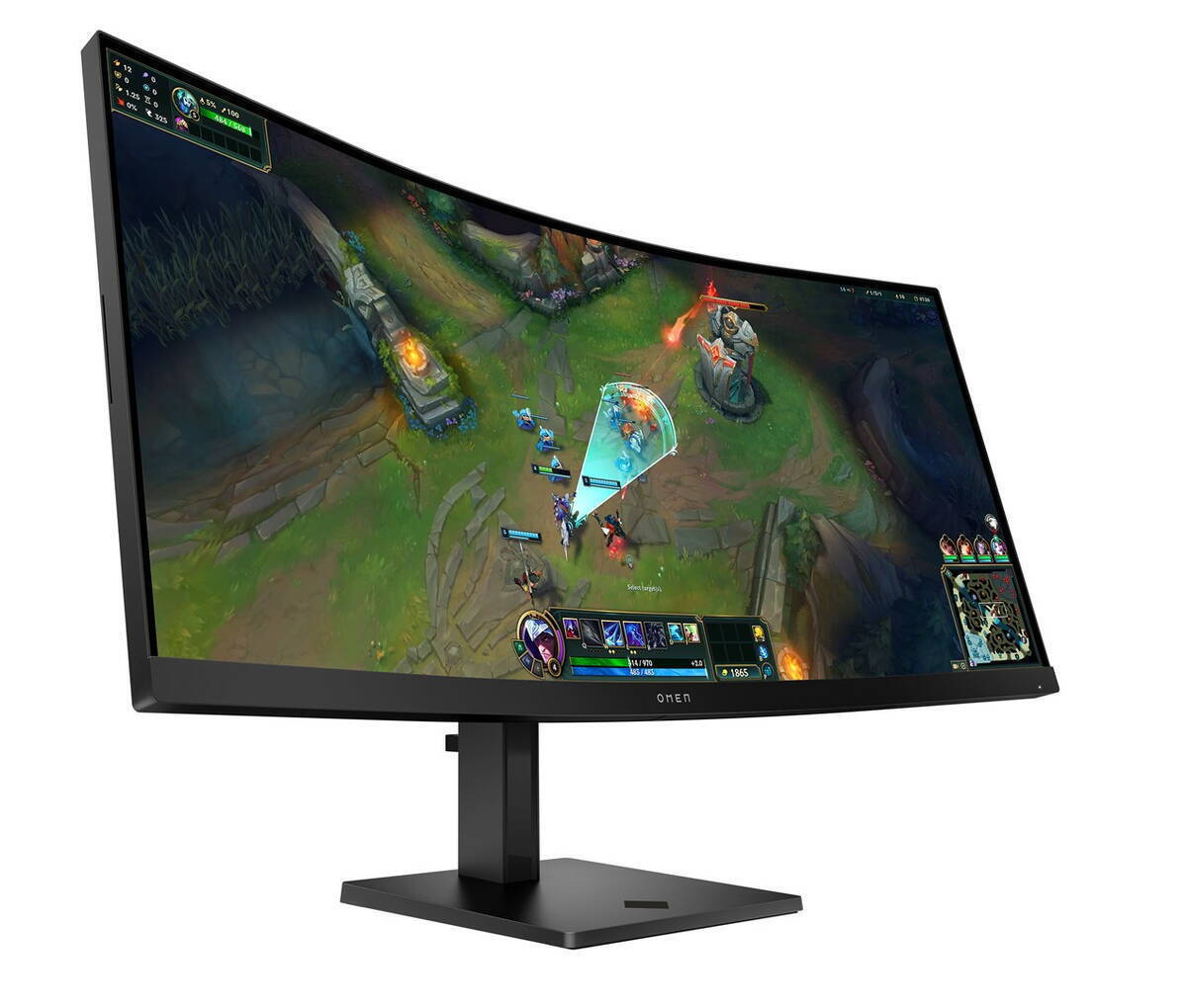 HP OMEN 34c G2 Ultrawide VA Curved Gaming Monitor 34" QHD 3440x1440 180Hz view 6