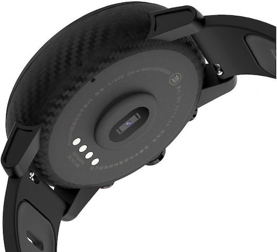 Amazfit Stratos Ceramic 48mm Waterproof Smartwatch with Heart Rate Monitor (Black) view 3