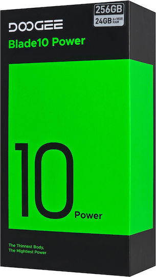Doogee Blade10 Power Dual SIM (6GB/256GB) Resistant Smartphone Black view 6