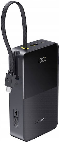 Baseus EnerFill Bipow2 Pro Power Bank 20000mAh 22.5W with USB-A Port and USB-C Port Cosmic Black
