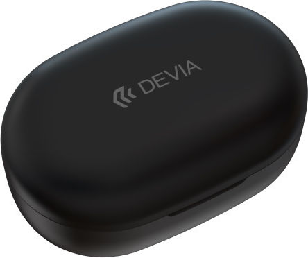 Devia Joy A6 Series In-ear Bluetooth Handsfree Earphones with Charging Case Black view 6