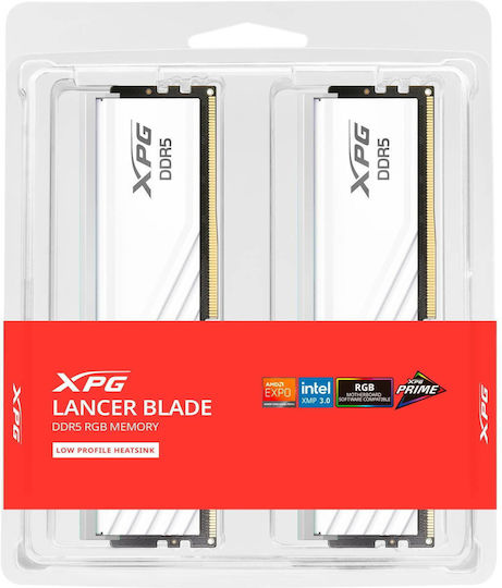 Adata XPG Lancer Blade DDR5 16GB RAM with 2x8GB Modules and Speed 5600 for Desktop AX5U5600C468G-DTLABRWH vista 3