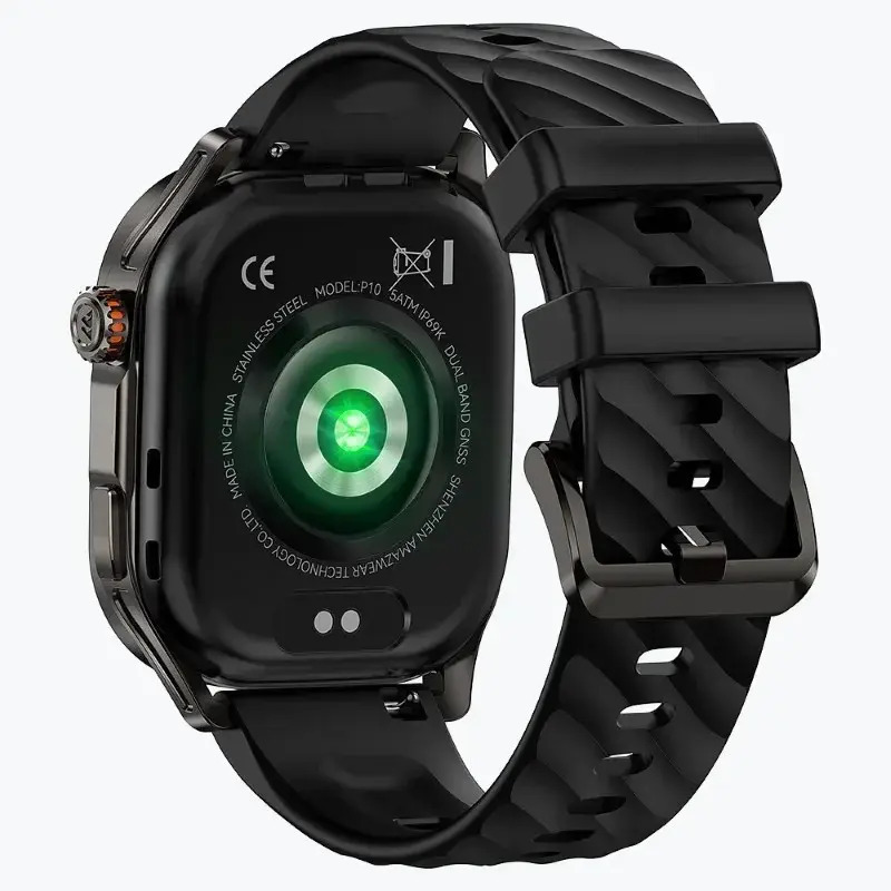 Kospet Magic P10 Stainless Steel Smartwatch with Heart Rate Monitor (Black) view 6