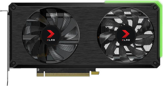 PNY GeForce RTX 3060 Ti 8GB GDDR6 XLR8 Gaming Revel EPIC-X Dual Fan (LHR) Graphics Card vue 3