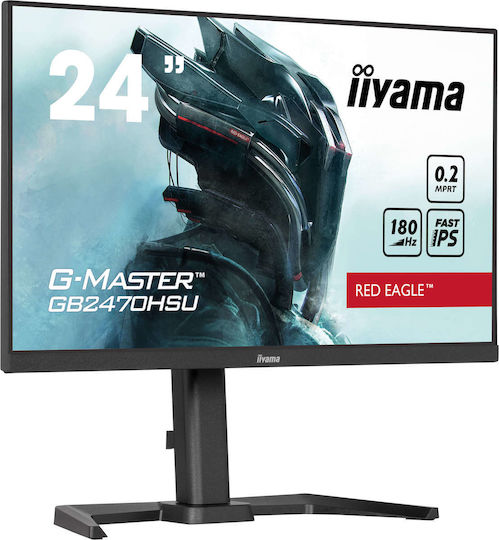 Iiyama G-Master GB2470HSU-B6 IPS Gaming Monitor 23.8" FHD 1920x1080 180Hz view 3