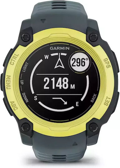 Garmin Instinct E 40mm Waterproof Smartwatch with Heart Rate Monitor (Electric Lime with Twilight Band) view 8