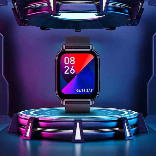 Zeblaze Btalk Aluminium Smartwatch with Heart Rate Monitor (Graphite Black) view 4