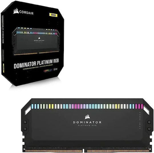 Corsair Dominator Platinum RGB DDR5 64GB RAM with 2x32GB Modules and Speed 6600 for Desktop CMT64GX5M2B6600C32 view 3