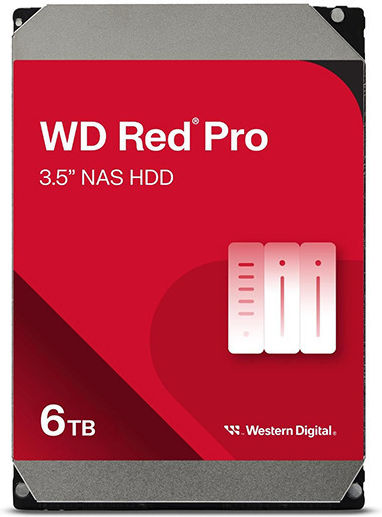 Western Digital Red Pro 6TB HDD Hard Drive 3.5" SATA III 7200rpm with 256MB Cache for NAS WD6005FFBX view 4