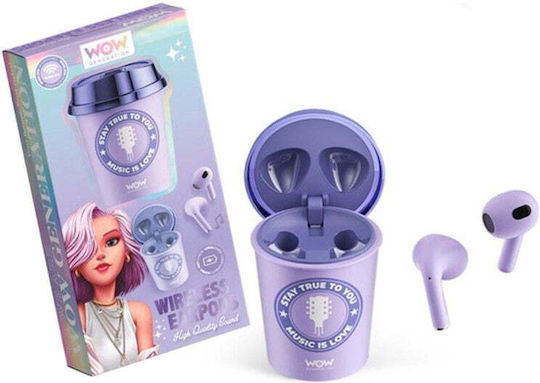 WOW Generation Cup-Shaped In-ear Bluetooth Handsfree Earphones with Charging Case Turquoise view 3