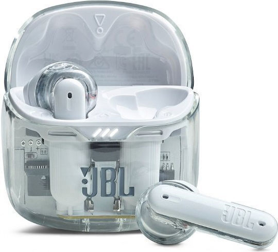 JBL Tune Flex In-ear Bluetooth Handsfree Earphones with Charging Case Ghost White