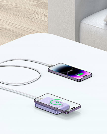 Innostyle PowerSwitch MagSafe 10000mAh 20W Purple view 2