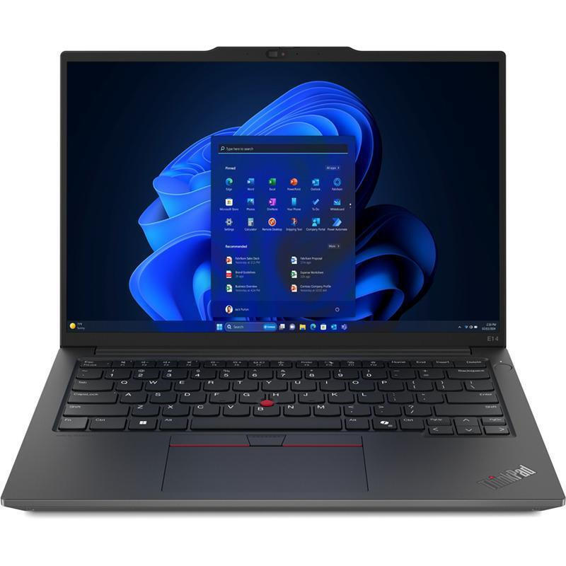Lenovo ThinkPad E14 Gen 7 14" IPS FHD+ Touchscreen (Ultra 5-226V/16GB/512GB SSD/W11 Pro) Black (International English Keyboard) view 2