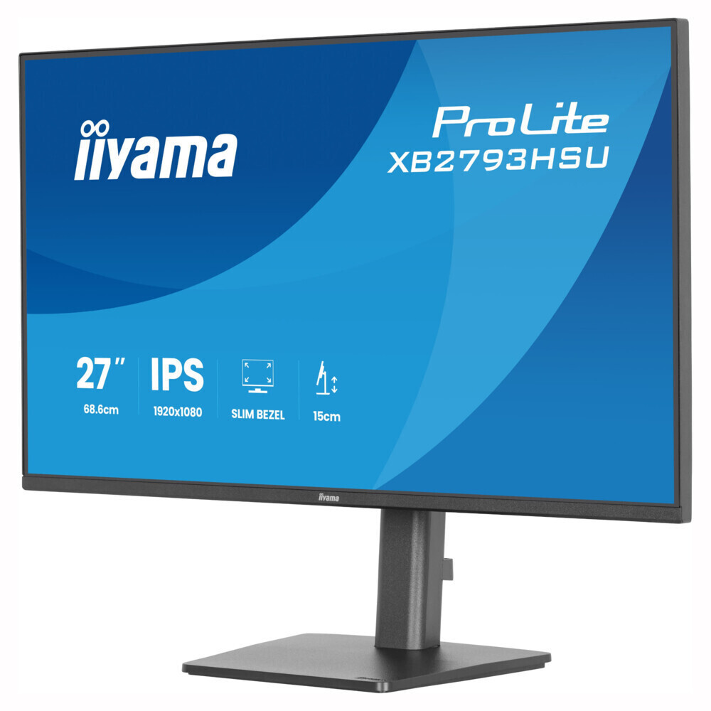 Iiyama ProLite XB2793HSU-B1 IPS Monitor 27" 1680x1050 with 4ms Response Time GTG view 3