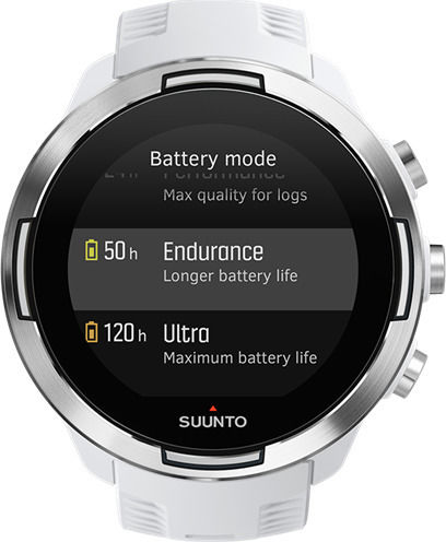 Suunto 9 Baro Stainless Steel 50mm Waterproof Smartwatch with Heart Rate Monitor (White) view 4