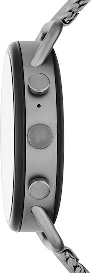 Skagen Falster 3 42mm Smartwatch with Heart Rate Monitor (Gunmetal Gauge Mesh) view 2