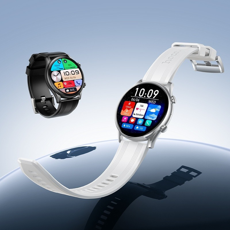 Hoco Y38 Smartwatch with Heart Rate Monitor Black view 3