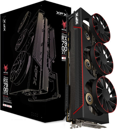 XFX Radeon RX 7900 XTX 24GB GDDR6 Mercury Magnetic Air Graphics Card