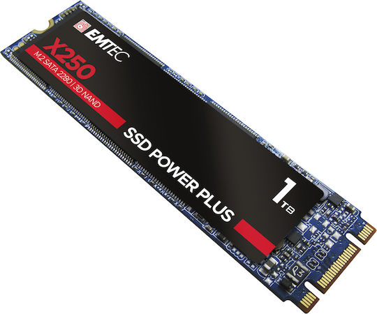 Emtec X250 SSD 1TB M.2 Type with SATA III Connection ECSSD1TX250 view 2