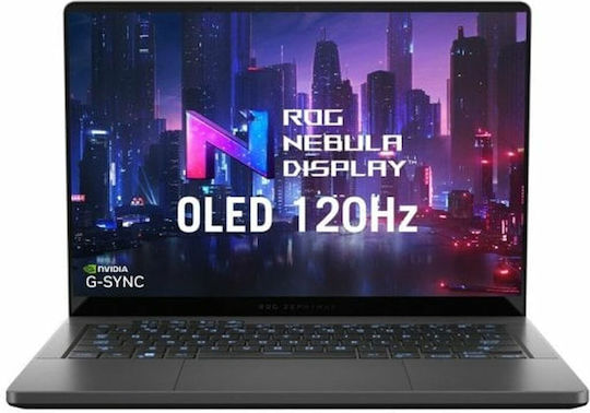 Asus ROG Zephyrus G14 OLED GA403UI-QS049 14" 120Hz (Ryzen 9-8945HS/32GB/1TB SSD/GeForce RTX 4070/No OS) Eclipse Gray (ES Keyboard)