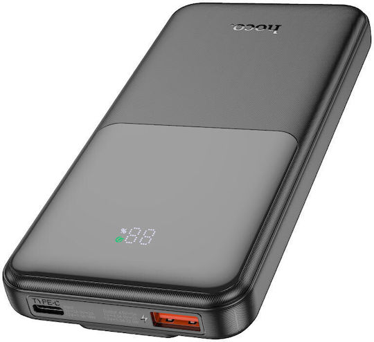 Hoco J119 Power Bank 10000mAh 22.5W with USB-A Port Power Delivery Black view 4