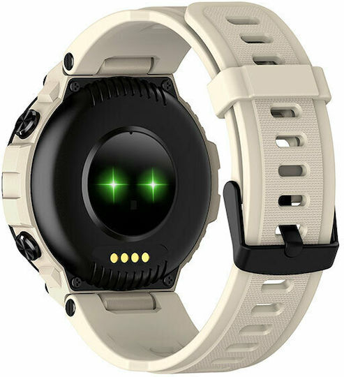 Egoboo SN92 Smartwatch with Heart Rate Monitor (Sand) vista 2