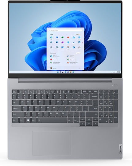 Lenovo ThinkBook 16 G7 IML 16" IPS (Ultra 7-155H/16GB/1TB SSD/No OS) Arctic Grey (US Keyboard) view 3