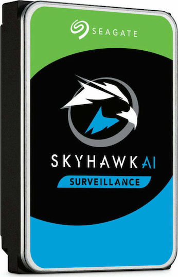 Seagate SkyHawk AI Surveillance 8TB HDD Hard Drive 3.5" SATA III 7200rpm with 256MB Cache for Recorder / NAS / Server ST8000VE001