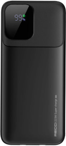 Recci RPB-P67 Power Bank 10000mAh 22.5W Black view 2