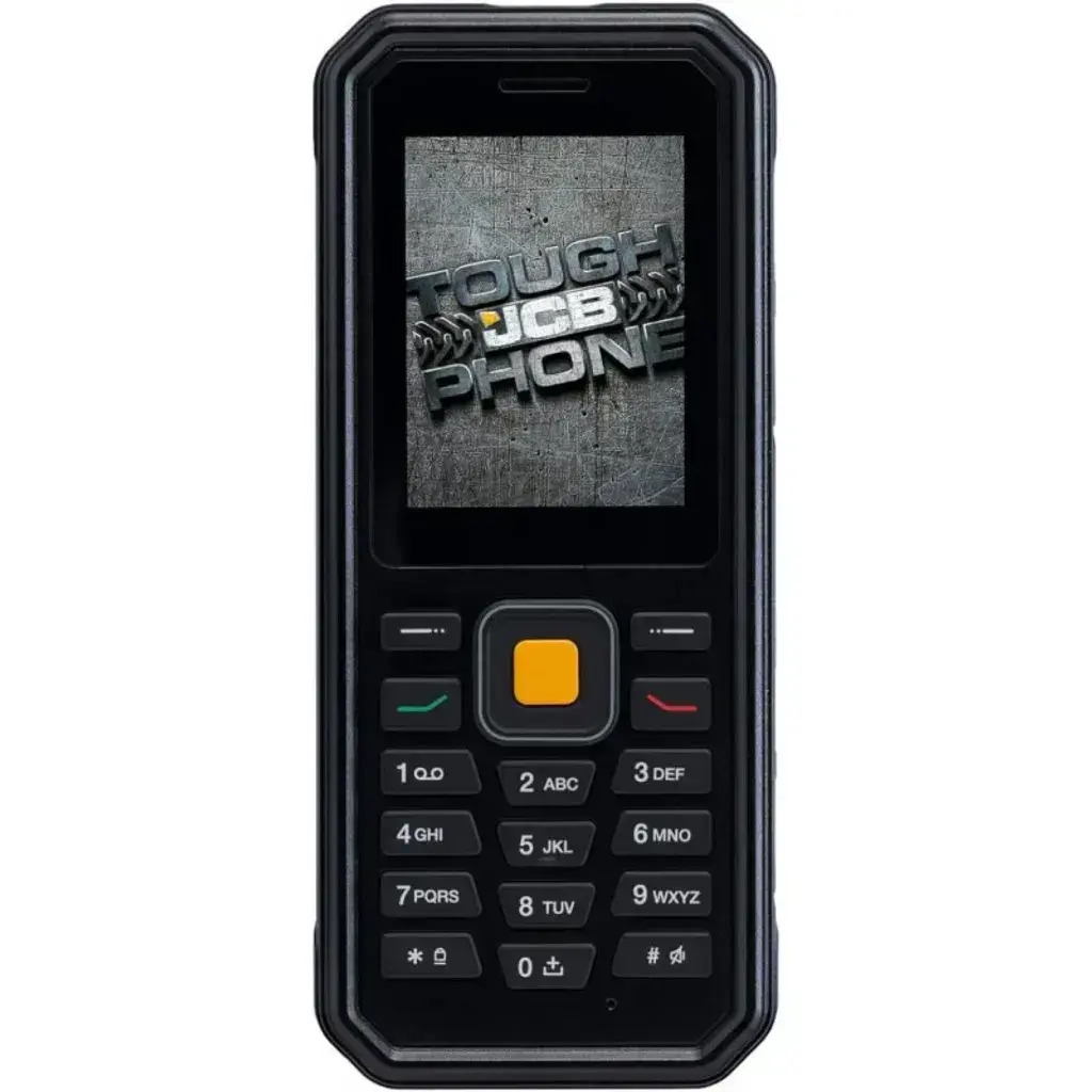 JCB Tradesman 4 Dual SIM Resistant Mobile with Buttons Black view 3