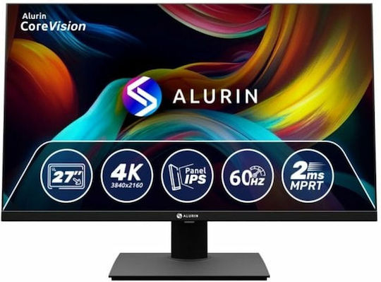 Alurin CoreVision IPS Monitor 27" 4K 3840x2160 view 1