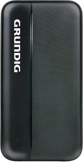 Grundig Power Bank 20000mAh with 2 USB-A Ports Black