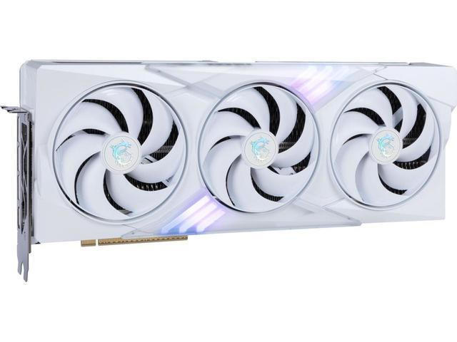 MSI GeForce RTX 5070 Ti 16GB GDDR7 Gaming Trio OC White Graphics Card Ansicht 9