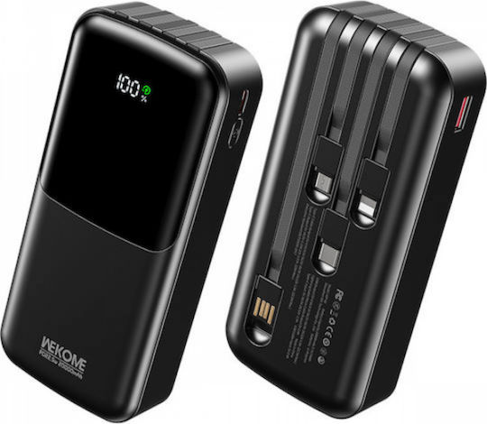 WK WP-66 Power Bank 20000mAh 22.5W Power Delivery Black