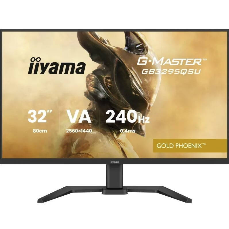Iiyama GB3295QSU-B1 HDR Gaming Monitor 32" QHD 2560x1440 240Hz view 2