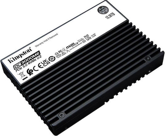 Kingston DC3000ME SSD 15.3TB 2.5'' Type with PCI Express 5.0 Connection SEDC3000ME/15T3