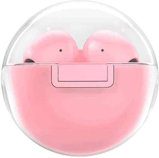 Onikuma T35 In-ear Bluetooth Handsfree Earphones with Charging Case Pink view 2