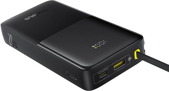 Baseus Bipow 2 Power Bank 20000mAh 20W with USB-A Port and USB-C Port Black view 6