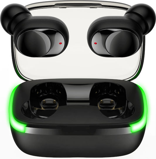 Valdus Y60 In-ear Bluetooth Handsfree Earphones with Sweat Resistance and Charging Case Black vue 2