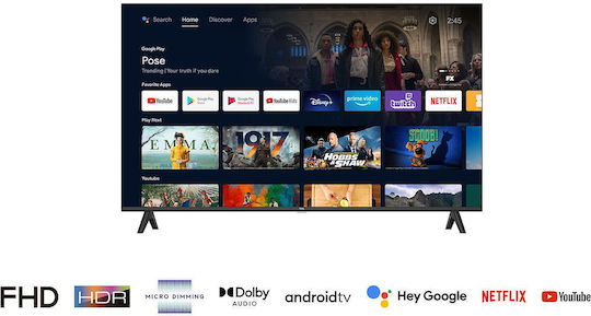 TCL Smart Television 43" HD Ready LED 43S5400A HDR (2023) view 6