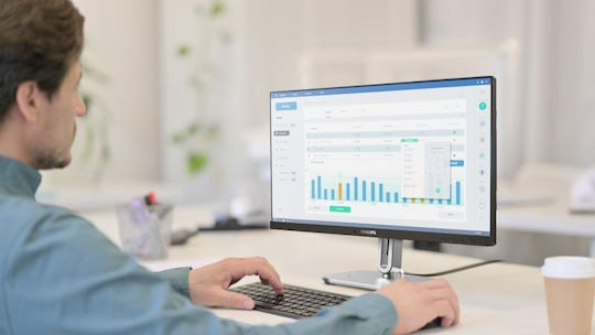 Philips B-Line 24B2G5301 IPS Monitor 23.8" FHD 1920x1080 with Response Time 4ms GTG view 3